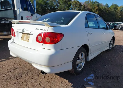 2007 Toyota Corolla S из США, поврежденный, VIN 2T1BR32E97C767080